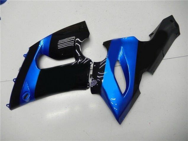Blau Schwarz ZX6R 2005-2006 Verkleidungen Blau Schwarz ZX6R 2005-2006 Verkleidungen