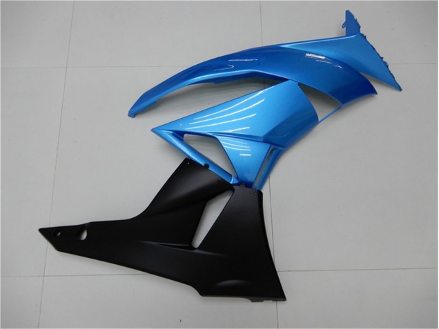 Blau Schwarz ZX6R 2009-2012 Verkleidung