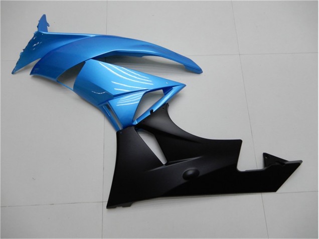Blau Schwarz ZX6R 2009-2012 Verkleidung