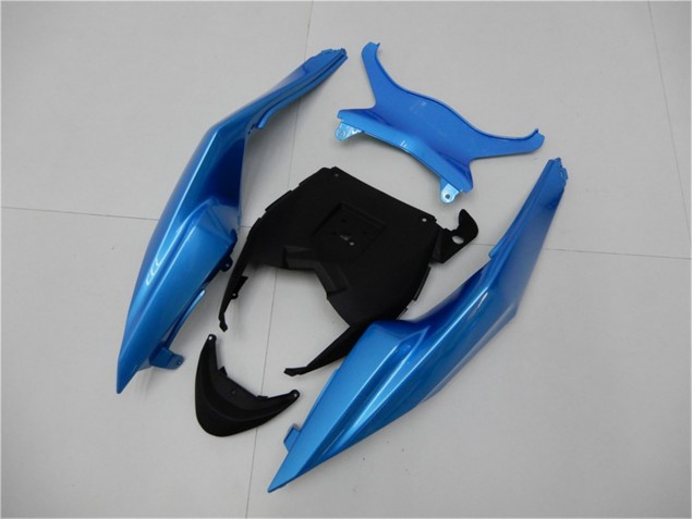 Blau Schwarz ZX6R 2009-2012 Verkleidung