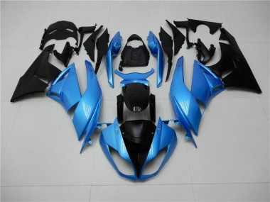 Blau Schwarz ZX6R 2009-2012 Verkleidung