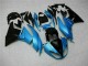 Blau Schwarz ZX6R 2009-2012 Verkleidungen Blau Schwarz ZX6R 2009-2012 Verkleidungen