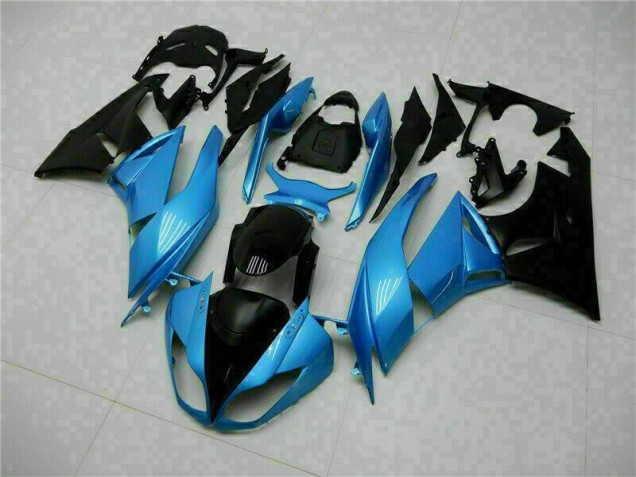 Blau Schwarz ZX6R 2009-2012 Verkleidungen Blau Schwarz ZX6R 2009-2012 Verkleidungen
