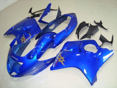 Blau Schwarzbird CBR 1100 XX Blackbird 1996-2007 Verkleidungen