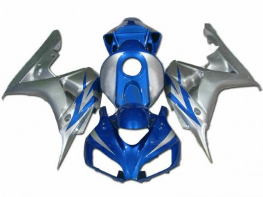 Blau Silber CBR 1000 RR 2006-2007 Verkleidungen