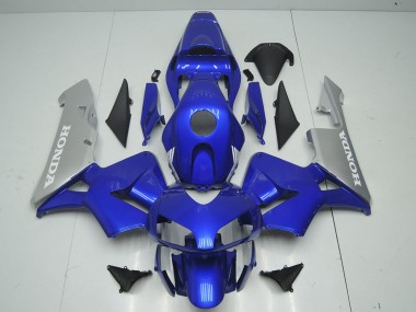 Blau Silber CBR 600 RR 2003-2004 Verkleidungen