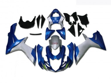 Blau Silber GSXR 600 / 750 K11 2011-2024 Verkleidungen