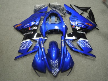Blau Touch4 ZX10R 2003-2005 Verkleidungen