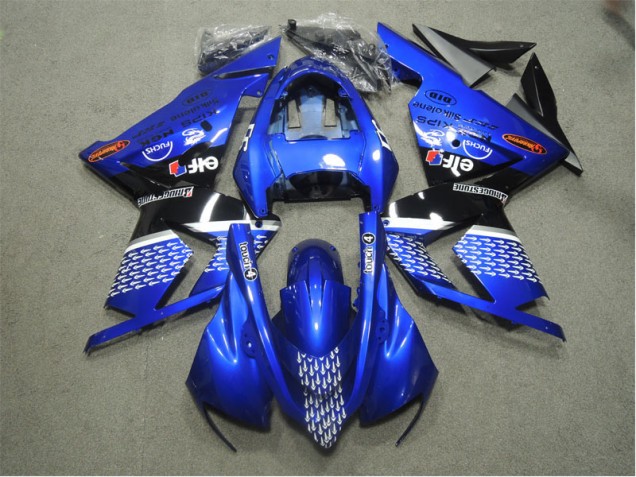 Blau Touch4 ZX10R 2003-2005 Verkleidungen