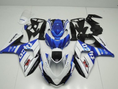 Blau Tyco GSXR 1000 K9 2009-2016 Verkleidungen