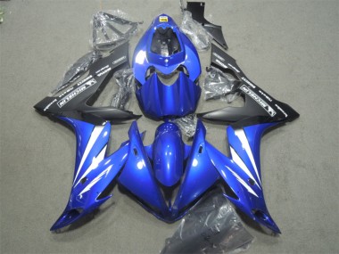 Blau Weiß CBR 1000 RR 2004-2005 Verkleidungen Komplett Sets