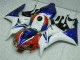 Blau Weiß CBR 1000 RR 2006-2007 Verkleidungen Blau Weiß CBR 1000 RR 2006-2007 Verkleidungen