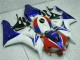 Blau Weiß CBR 1000 RR 2006-2007 Verkleidungen Blau Weiß CBR 1000 RR 2006-2007 Verkleidungen