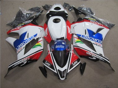 Blau Weiß EUROBET Lee CBR 600 RR 2009-2012 Verkleidungen