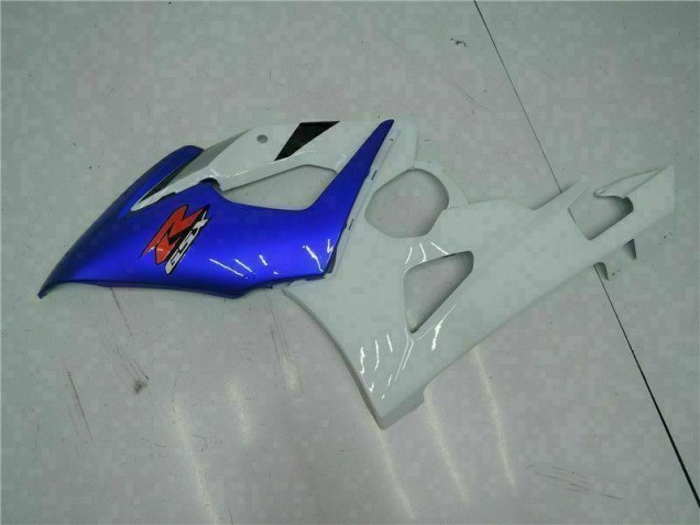 Blau Weiß GSXR 1000 K5 2005-2006 Verkleidungen Blau Weiß GSXR 1000 K5 2005-2006 Verkleidungen