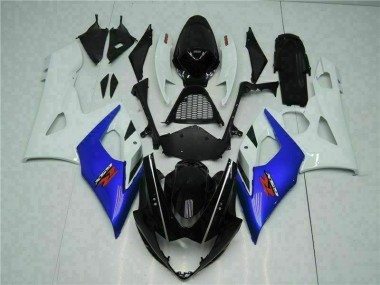 Blau Weiß GSXR 1000 K5 2005-2006 Verkleidungen
