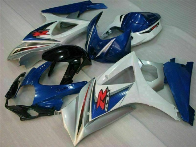 Blau Weiß GSXR 1000 K7 2007-2008 VollVerkleidungen & Plastik Blau Weiß GSXR 1000 K7 2007-2008 VollVerkleidungen & Plastik