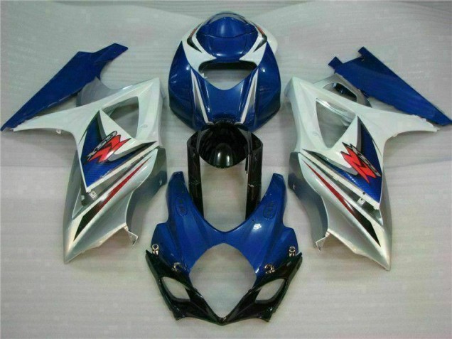 Blau Weiß GSXR 1000 K7 2007-2008 VollVerkleidungen & Plastik Blau Weiß GSXR 1000 K7 2007-2008 VollVerkleidungen & Plastik