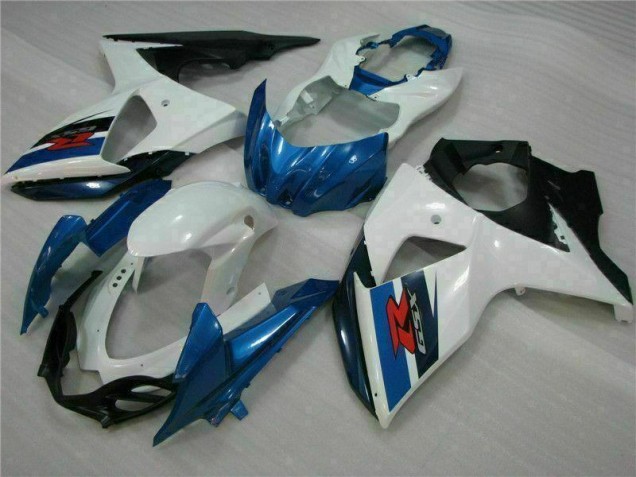 Blau Weiß GSXR 1000 K9 2009-2016 Motorrad Verkleidungen Blau Weiß GSXR 1000 K9 2009-2016 Motorrad Verkleidungen