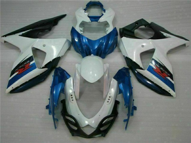 Blau Weiß GSXR 1000 K9 2009-2016 Motorrad Verkleidungen Blau Weiß GSXR 1000 K9 2009-2016 Motorrad Verkleidungen