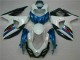 Blau Weiß GSXR 1000 K9 2009-2016 Motorrad Verkleidungen Blau Weiß GSXR 1000 K9 2009-2016 Motorrad Verkleidungen