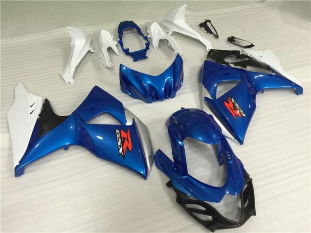 Blau Weiß GSXR 1000 K9 2009-2016 Verkleidung & Plastik Blau Weiß GSXR 1000 K9 2009-2016 Verkleidung & Plastik