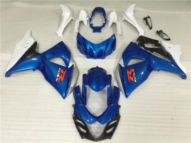 Blau Weiß GSXR 1000 K9 2009-2016 Verkleidung & Plastik
