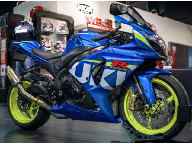 Blau Weiß GSXR 1000 K9 2009-2016 Verkleidungen Blau Weiß GSXR 1000 K9 2009-2016 Verkleidungen
