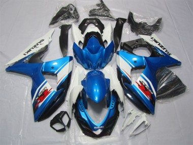Blau Weiß GSXR 1000 K9 2009-2016 Verkleidungen & Plastik
