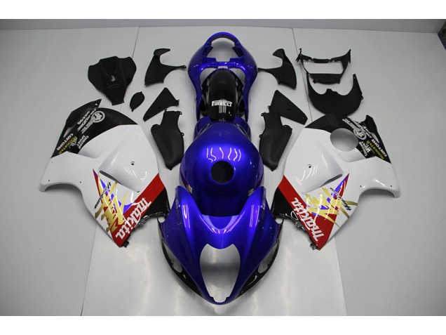 Blau Weiß GSXR 1300 Hayabusa 1996-2007 Verkleidung Blau Weiß GSXR 1300 Hayabusa 1996-2007 Verkleidung
