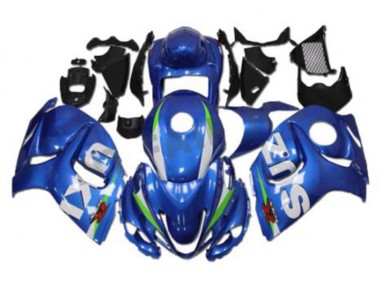 Blau Weiß GSXR 1300 Hayabusa 2008-2019 Verkleidung