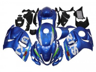 Blau Weiß GSXR 1300 Hayabusa 2008-2019 Verkleidung