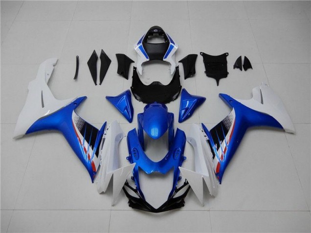 Blau Weiß GSXR 600 / 750 K11 2011-2024 Verkleidungen Blau Weiß GSXR 600 / 750 K11 2011-2024 Verkleidungen