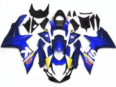 Blau Weiß GSXR 600 / 750 K11 2011-2024 Verkleidungen & Plastik