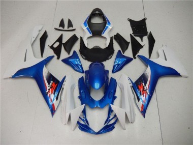 Blau Weiß GSXR 600 / 750 K11 2011-2024 Vollverkleidung