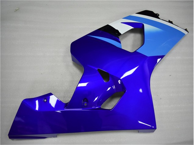 Blau Weiß GSXR 600 / 750 K4 2004-2005 Verkleidung Blau Weiß GSXR 600 / 750 K4 2004-2005 Verkleidung
