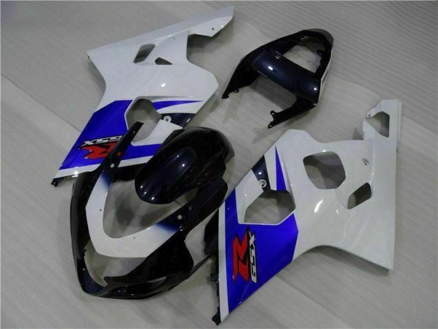 Blau Weiß GSXR 600 / 750 K4 2004-2005 Vollverkleidung Blau Weiß GSXR 600 / 750 K4 2004-2005 Vollverkleidung