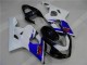 Blau Weiß GSXR 600 / 750 K4 2004-2005 Vollverkleidung Blau Weiß GSXR 600 / 750 K4 2004-2005 Vollverkleidung