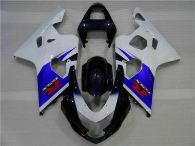 Blau Weiß GSXR 600 / 750 K4 2004-2005 Vollverkleidung