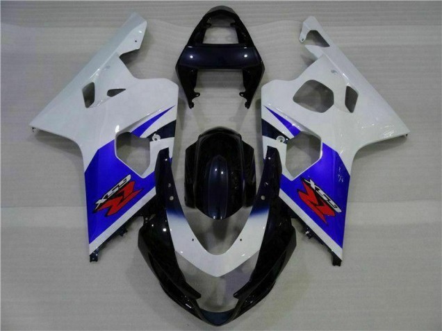 Blau Weiß GSXR 600 / 750 K4 2004-2005 Vollverkleidung Blau Weiß GSXR 600 / 750 K4 2004-2005 Vollverkleidung