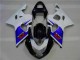 Blau Weiß GSXR 600 / 750 K4 2004-2005 Vollverkleidung Blau Weiß GSXR 600 / 750 K4 2004-2005 Vollverkleidung