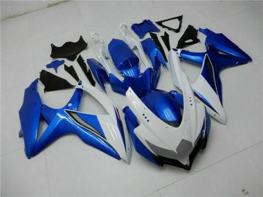 Blau Weiß GSXR 600 / 750 K8 2008-2010 Verkleidung