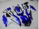 Blau Weiß GSXR 600 / 750 K8 2008-2010 Verkleidungen Komplett Sets