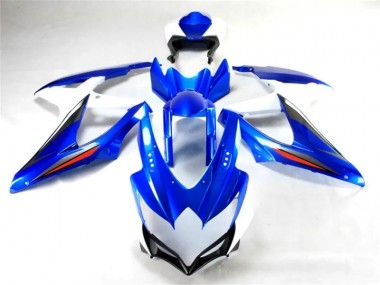 Blau Weiß GSXR 600 / 750 K8 2008-2010 Verkleidungen & Plastik