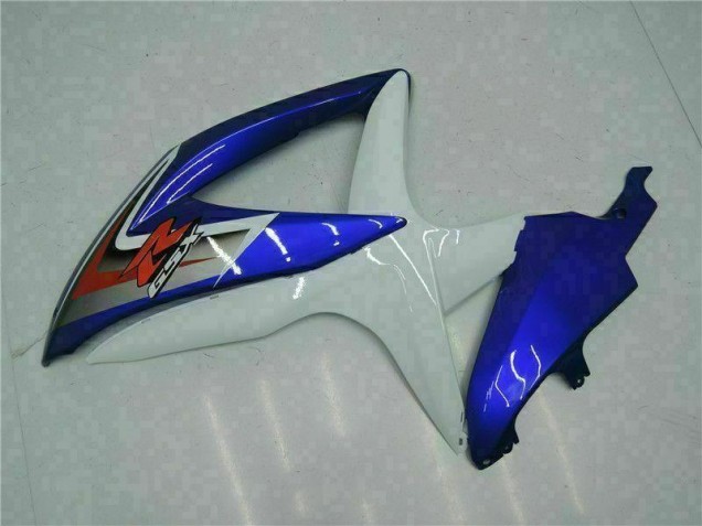 Blau Weiß GSXR 600 / 750 K8 2008-2010 VollVerkleidungen & Plastik