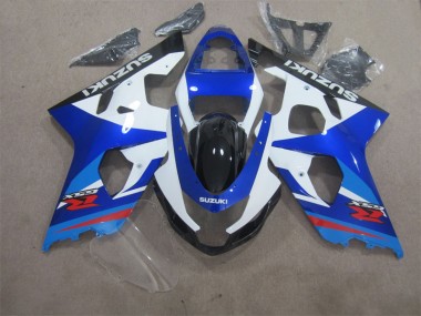 Blau Weiß GSXR 600 K4 2004-2005 Verkleidung