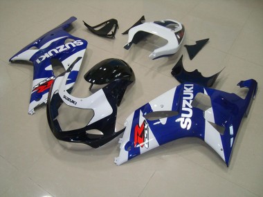 Blau Weiß GSXR 750 K1 K2 K3 2001-2003 Verkleidungen