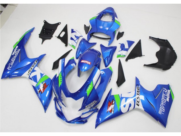 Blau Weiß Grün GSXR 600 / 750 K11 2011-2024 Verkleidungen Blau Weiß Grün GSXR 600 / 750 K11 2011-2024 Verkleidungen