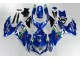 Blau Weiß Grün GSXR 600 / 750 K8 2008-2010 Verkleidungen Blau Weiß Grün GSXR 600 / 750 K8 2008-2010 Verkleidungen