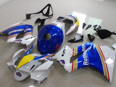 Blau Weiß Rothmans VFR 800 2002-2013 Verkleidungen